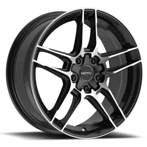Motiv – Matic – Black – 17″x7.5″ 40mm – Summer Wheels – 434MB-7752040